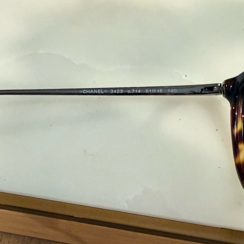Chanel Tortoiseshell Eyeglasses - Picture 4 of 4